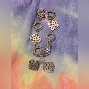 Lia Sophia bracelet & earring set